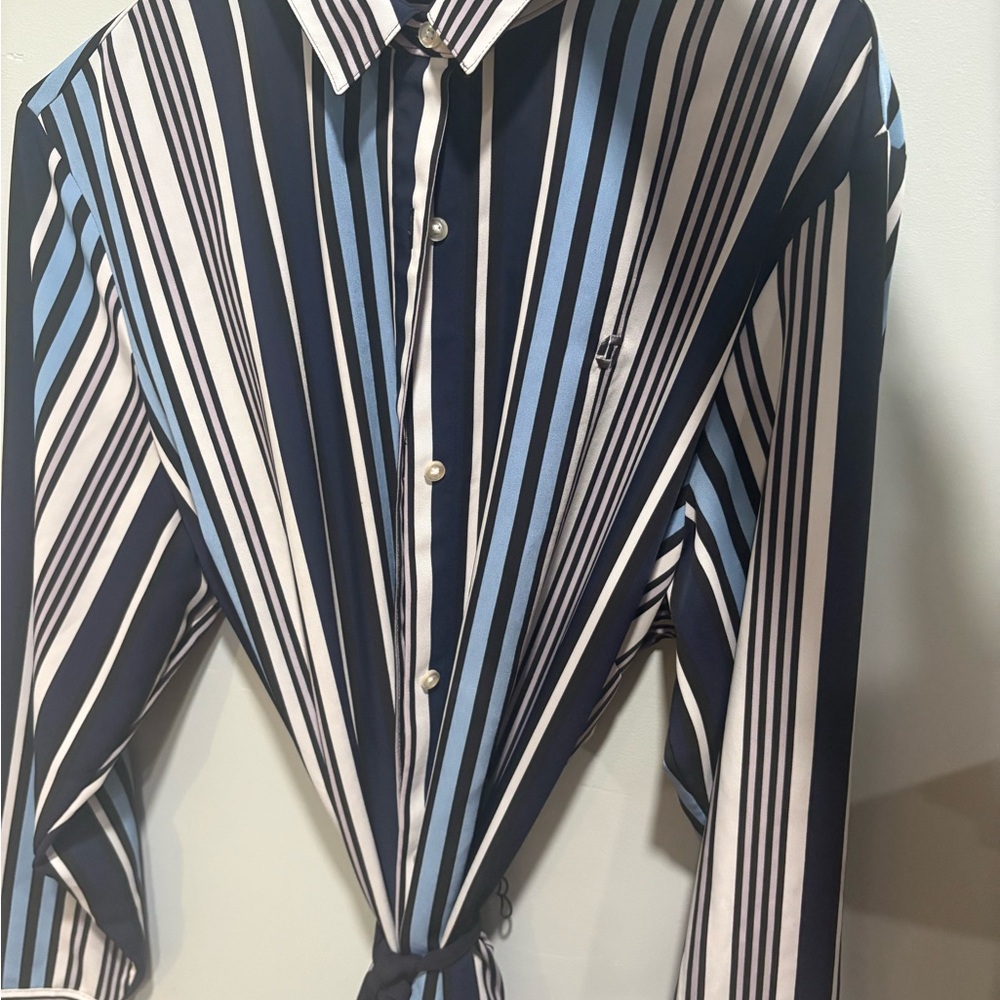 Chase Bank Uniform Button Down Dress